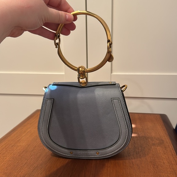 Chloe Nile Bag | Bracelet Bag | Light Blue - Picture 3 of 12